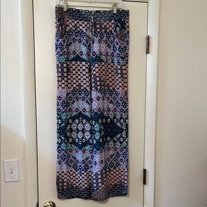 Anthropologie Geometric Patterned pants